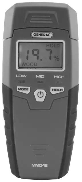 custom general mmd4e moisture meter manual|general wood moisture meter instructions.